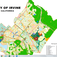 City Of Irvine Map Irvine Maps | Find Bikeways, Hiking Trails & Points Of Interest