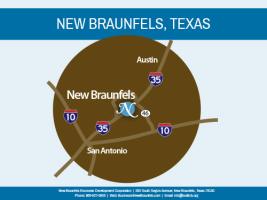 New Braunfels Map-City