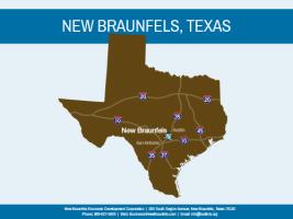 New Braunfels Map-State