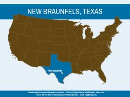 New Braunfels Map-US