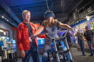VR experience at Evel Knievel Museum
