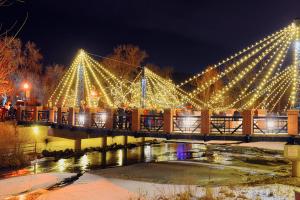 Christmas Bridge Lights