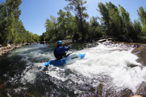 Kayaking Clear Creek