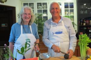 Mrs. Peter A. Salm & Brian Hetrich by Anne-Marie