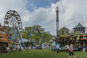 Carnival Rides at Flower Market