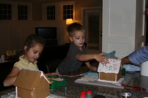 Building Gingerbread Houses