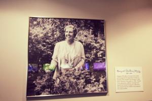 plaque of Margaret Strong at the Strong Museum