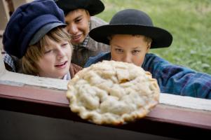 boys and pie at GCVM