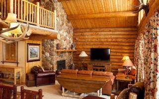 Daniels Summit Lodge Log Home 3