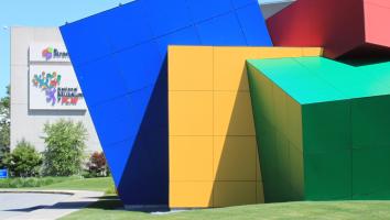 fun architecture of the Museum of Play