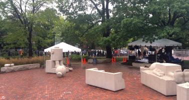 Sculpture Garden at the Memorial Art Gallery
