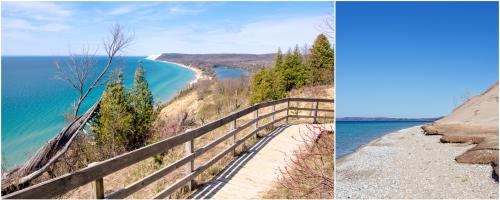 Empire Bluff Trail at the Sleeping Bear Dunes