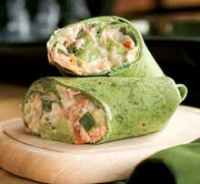Salmon wrap