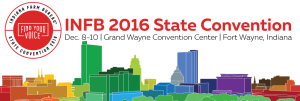 2016 Indiana Farm Bureau Convention Logo