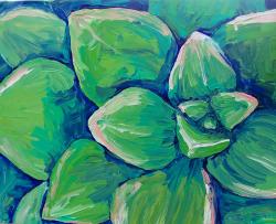 Succulent Painting
