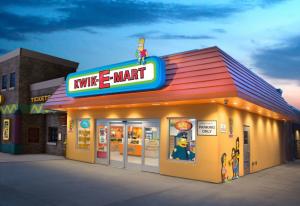 Kwik E-Mart at Simpsons in 4D
