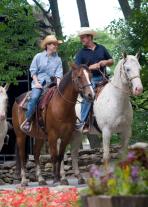 Adults and teens aged 16 and older join the Hudson Highlands Nature Museum for a Horseback Trail Ride at the Rocking Horse Ranch on Sunday, April 21 from 2:30 p.m. - 5:30 p.m. Contributed photo.