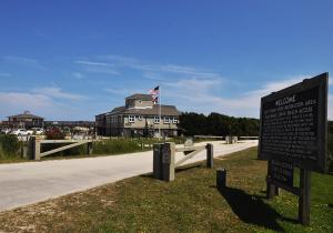 Fort Fisher State Recreation Area entrance