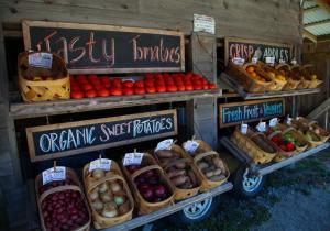 Veggie Wagon produce stand