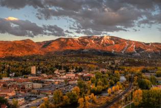 Scenic Fall Downtown Steamboat Springs