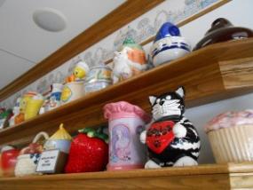 Cookie Jars are everywhere - just pause to check them out. You'll be surprised at all the different styles.