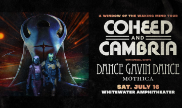 Coheed and Cambria “A Window of the Waking Mind Tour”