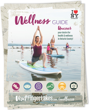 Cover of Visit Finger Lakes wellness guide