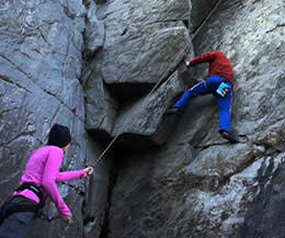 Great Falls: Rock Climbing