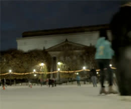 National Sculpture Gallery - Ice Skating Sculpture Garden Ice Skating