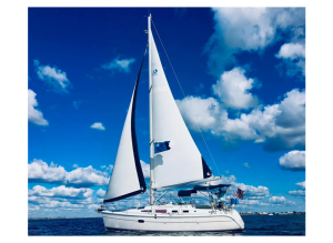 Sailboat on water, from Punta Gorda Sailing