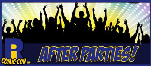 After Parties Rhode Island Comic Con Logo