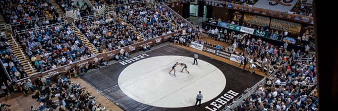 Lehigh University Wrestling Match
