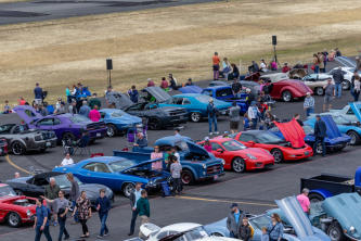 Wings and Wheels Car Show in Gig Harbor