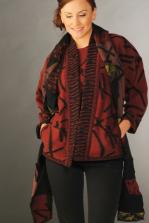Photo: Chris Triola designs clothes for creative women. Chris won the American Style of Excellence Award from American Style Magazine. She will be among the juried artists at the Westchester Fine Craft Show on October 14-16 at the Westchester County Center. Find details at http://www.craftsamericashows.com/