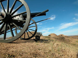 Canons at Fort Fisher STate Historic Site