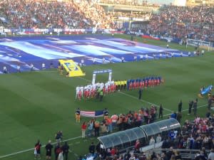 Soccer Field Ceremony