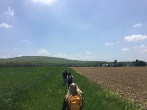 Hikers on Appalachian Trail