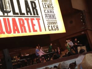Million Dollar Quartet performing in Chicago's Millennium Park