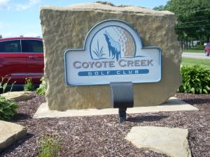 Coyote Creek sign