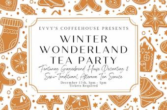 Evvy’s Winter Wonderland Gingerbread House Tea Party