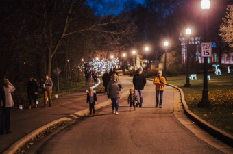 Enchanted Luminaria Walk at Minnetrista