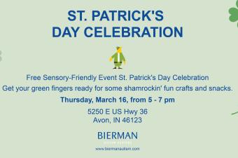 Free Sensory-Friendly St. Patrick's Day Event