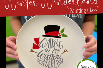 Winter Wonderland Painting Class