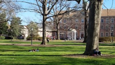 Relaxing on Campus