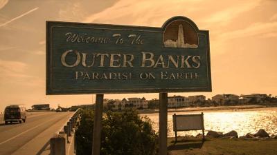 Outer Banks Netflix Show Welcome Sign