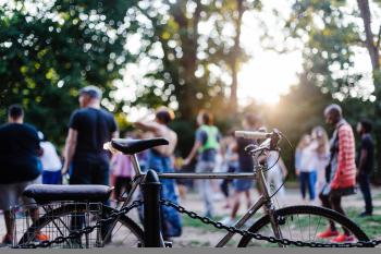 Summer bike photo