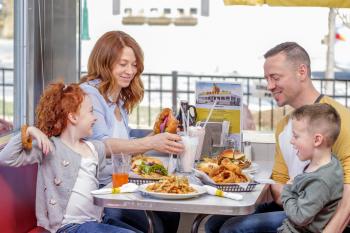 Bring the whole family to the Oasis Diner.