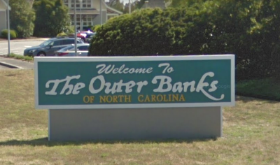 Welcome to Outer Banks Sign