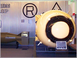 Fat boy bomb at the national atomic museum