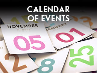 Calendar of Events